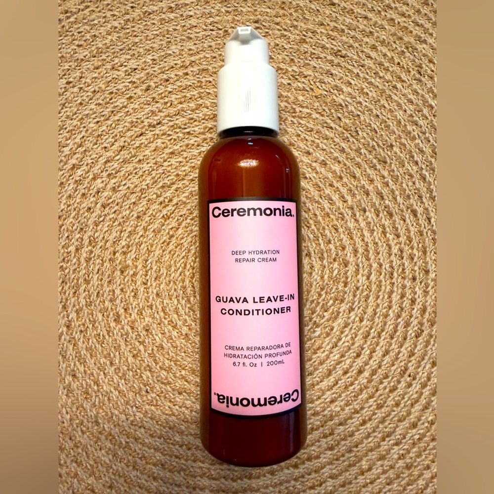 Ceremonia Guava Leave-In Conditioner Deep Hydration Repair Cream NEW